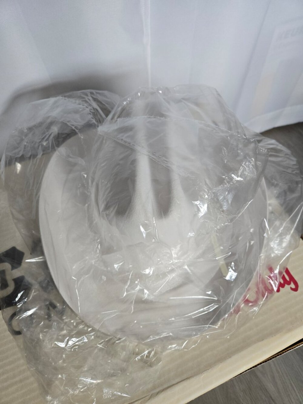 NWT - Vintage White Eddy Bros Western Hat